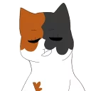 😎 emoji WarriorCats art: Drawmachine Telegram sticker 18 of 59
