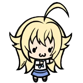 😀 emoji Shikanoko Telegram sticker 7 of 10