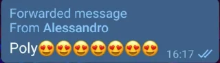 😍 emoji HS Ita Telegram sticker 22 of 104