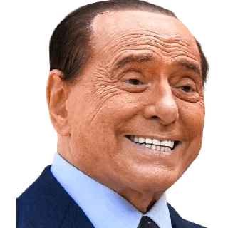 Sticker from Silvio Berlusconi