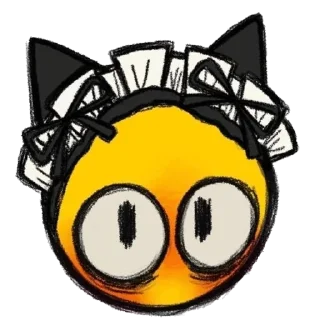 🐈 emoji Cursed emojis cute Telegram sticker 21 of 29