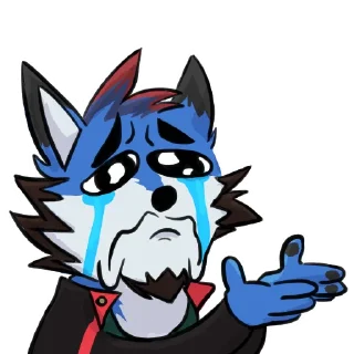 😭 emoji Legión Volkánika Telegram sticker 20 of 43