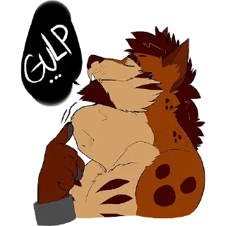 🍽 emoji Wild Vore Telegram sticker 13 of 53