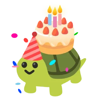 🐢 emoji 🐢 Telegram sticker 21 of 21