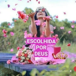 💞 emoji Escolhida por Deus Karen Flor. Telegram sticker 1 of 120