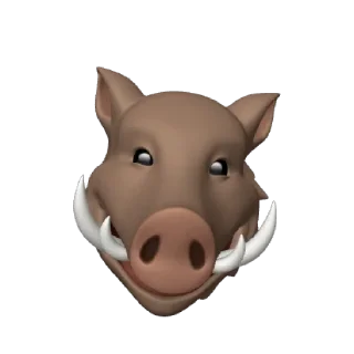 😏 emoji 🐗 Boar Pack 🐗 Telegram sticker 17 of 18