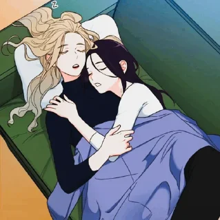 😴 emoji Sadistic Beauty @ManhwasFinalizados Telegram sticker 12 of 21