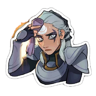 😥 emoji LOR Telegram sticker 18 of 115
