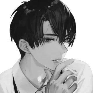 Sticker from Dark Anime Boys [@VoidStickers]