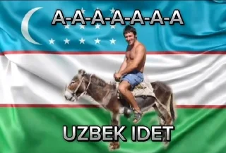 Sticker from Узбек @CaYFaReeK