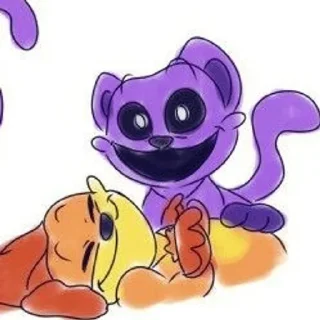 😴 emoji Catnap & Dogday🌙☀️ Telegram sticker 18 of 45