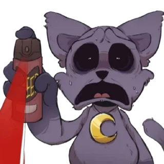 😨 emoji Catnap & Dogday (Round 3) Telegram sticker 5 of 120