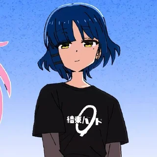 😗 emoji ::: Bocchi The Rock ::: Telegram sticker 8 of 95