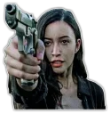 😠 emoji The Walking Dead Telegram sticker 11 of 70