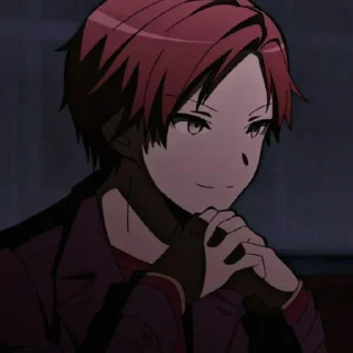 😉 emoji Karma akabane Telegram sticker 9 of 13