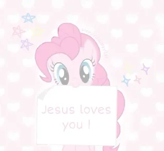 ✝️ emoji christian ponies ! Telegram sticker 9 of 15
