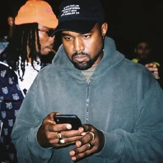 👤 emoji [ Kanye west ] @OriginalBitch Telegram sticker 7 of 65