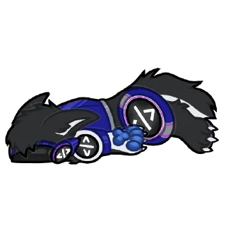 💀 emoji Shade Protogen Telegram sticker 6 of 23