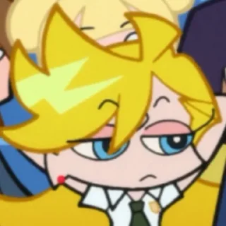 🙄 emoji Panty & Stocking with Garterbelt Telegram sticker 17 of 91