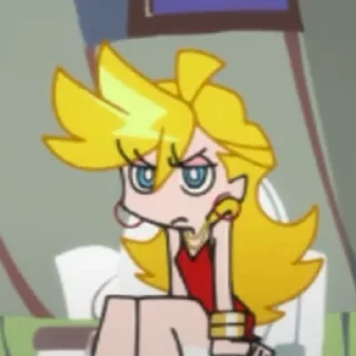 💩 emoji Panty & Stocking with Garterbelt Telegram sticker 15 of 91