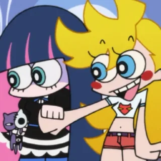 👈 emoji Panty & Stocking with Garterbelt Telegram sticker 22 of 91
