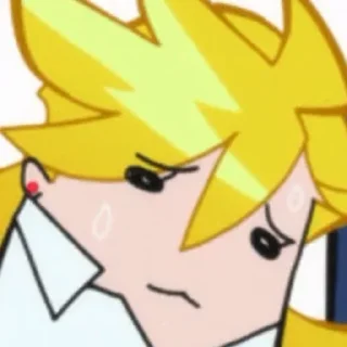 ❔ emoji Panty & Stocking with Garterbelt Telegram sticker 19 of 91