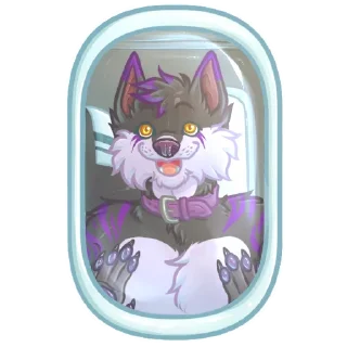 ✈️ emoji Buga's Sillies Telegram sticker 16 of 21