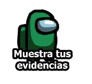 Sticker from AMONG US
