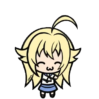 😀 emoji Shikanoko Telegram sticker 10 of 10