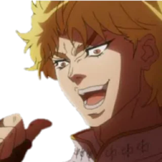 😤 emoji JoJo's Bizarre Adventure @Stikersll Telegram sticker 12 of 22