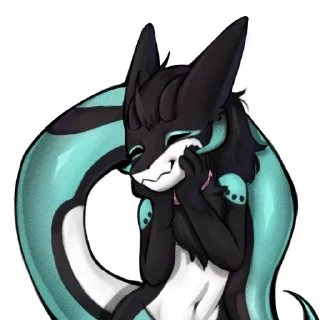 🥰 emoji 'Kota Telegram sticker 16 of 69