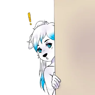 👀 emoji Aurora! Telegram sticker 5 of 13