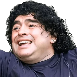 😄 emoji Maradona Telegram sticker 9 of 120