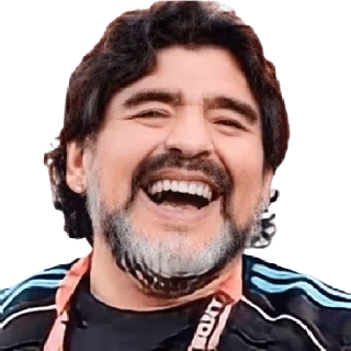 😄 emoji Maradona Telegram sticker 3 of 120