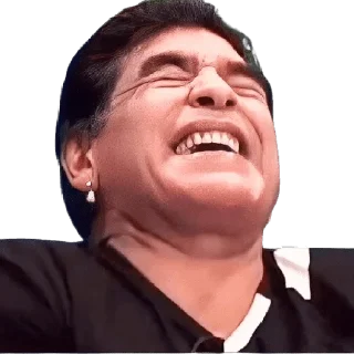 Sticker from Maradona