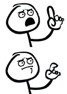 🤨 emoji My Honest Reactions Telegram sticker 18 of 74