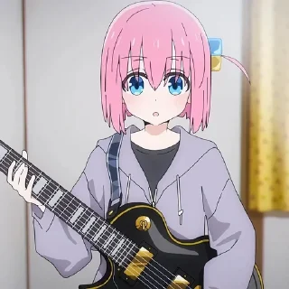 🎸 emoji ::: Bocchi The Rock ::: Telegram sticker 18 of 95