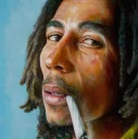 🍁 emoji Bob Marley - By And Telegram sticker 7 of 15