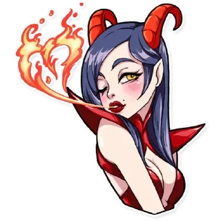 Sticker from Miss Devil