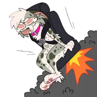 💨 emoji Sasha Telegram sticker 5 of 21