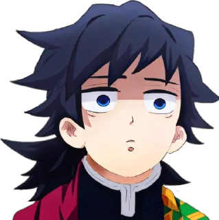 😳 emoji Giyu tomioka Telegram sticker 9 of 10