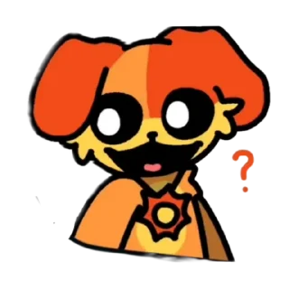 ❓ emoji Catnap & Dogday Telegram sticker 9 of 120