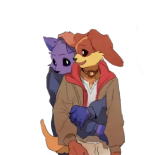 😐 emoji Catnap & Dogday Telegram sticker 13 of 120