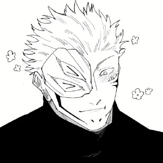 ⛓ emoji Sukuna | @Toji_sama Telegram sticker 7 of 75