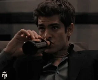 🕸 emoji Andrew Garfield | @Mythic_Stickers Telegram sticker 16 of 113