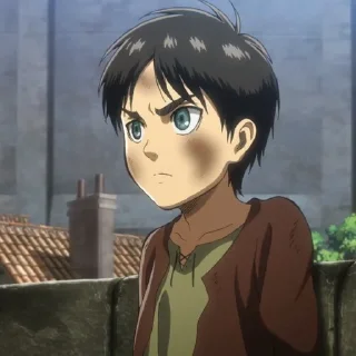 🍪 emoji Eren Yeager Telegram sticker 6 of 102