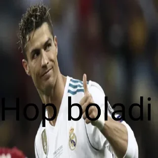 👍 emoji Ronaldo stikeri Telegram sticker 12 of 22