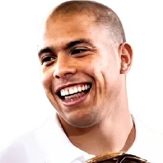 😆 emoji Ronaldo Nazario Telegram sticker 8 of 25