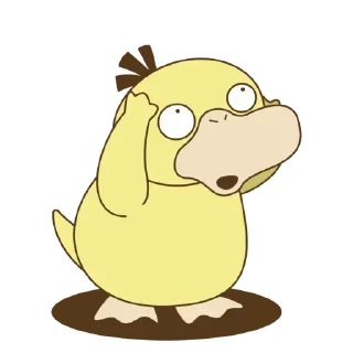 Sticker from Psyduck