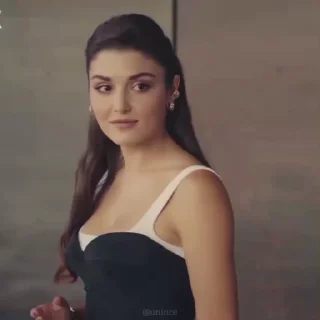 🕊 emoji ャ. Hande Erçel ；@Unince . Telegram sticker 20 of 50